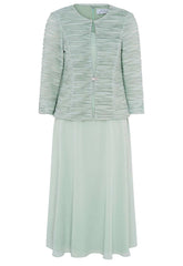 Gina Bacconi SAGE Page Fancy Jacket & Chiffon Dress