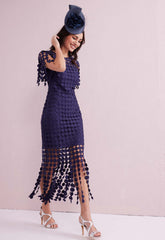 Samantha Jane Blue Sammi Cocktail Dress