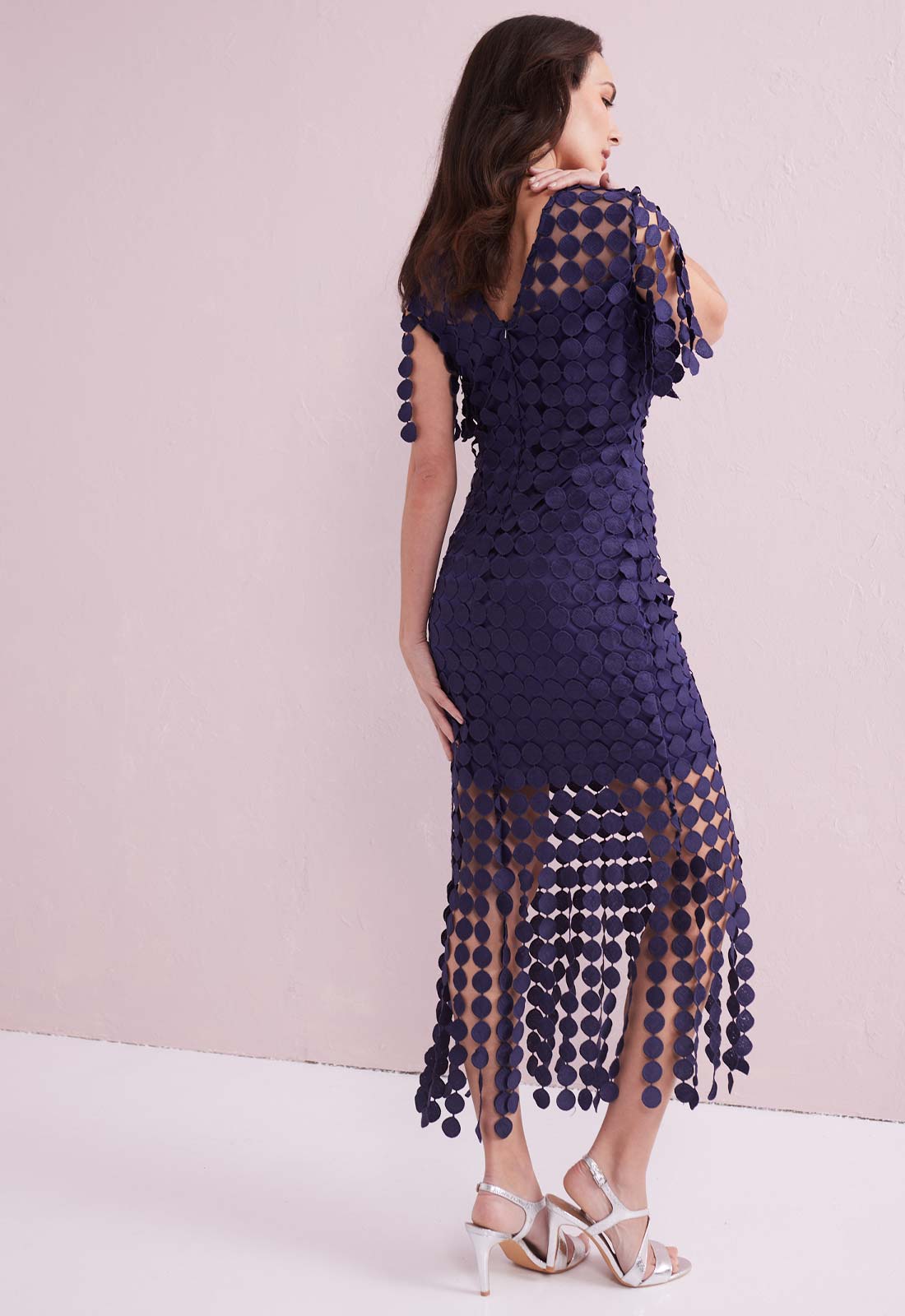 Samantha Jane Blue Sammi Cocktail Dress