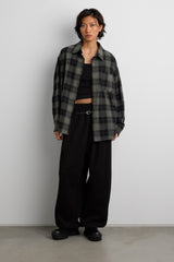 VINTAGE PLAID BUTTON UP SHIRT