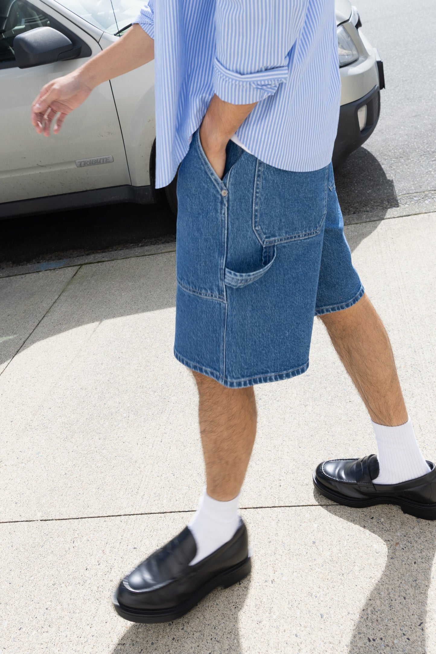CLASSIC DENIM CARPENTER SHORT