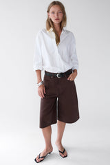 TWILL DENIM JORT