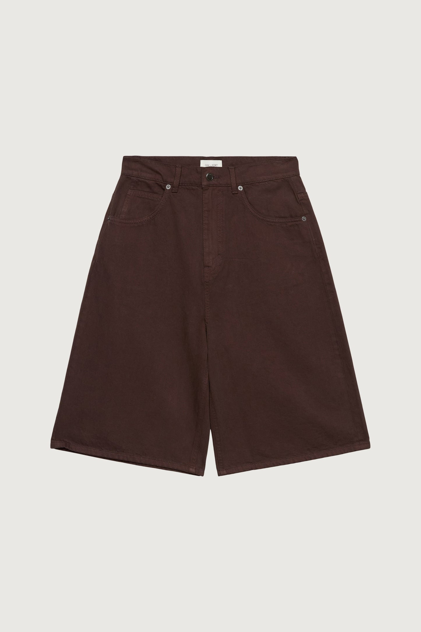 TWILL DENIM JORT