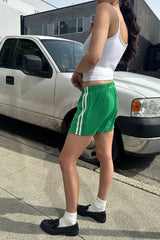 DOUBLE STRIPE JERSEY SHORT