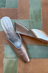 Silver Wedge Mule