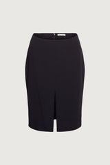 MIDI SUITING SKIRT WITH FRONT SLIT