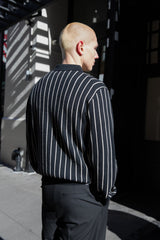 STRIPED RUGBY SWEATER
