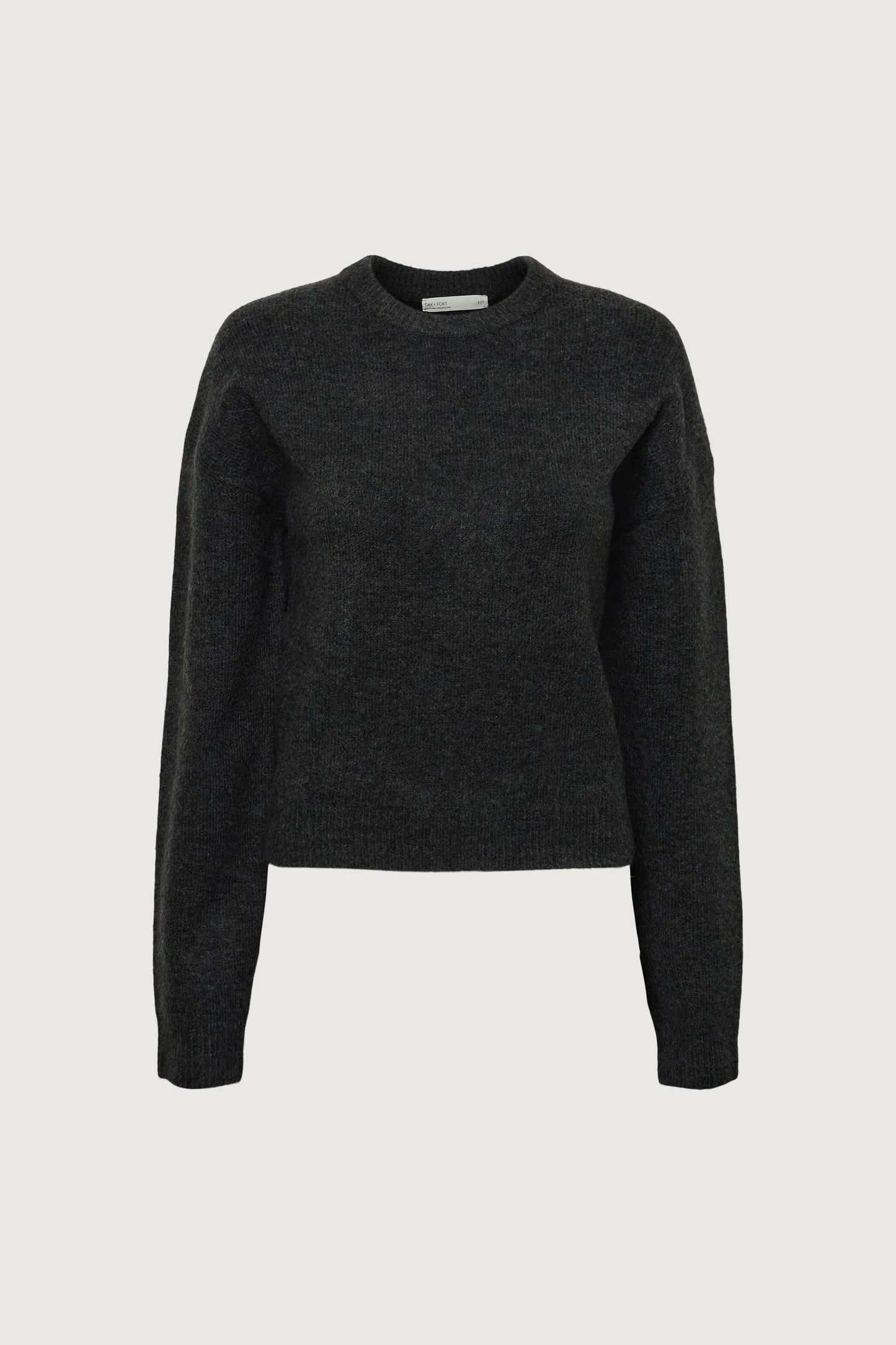 CROPPED CREWNECK SWEATER
