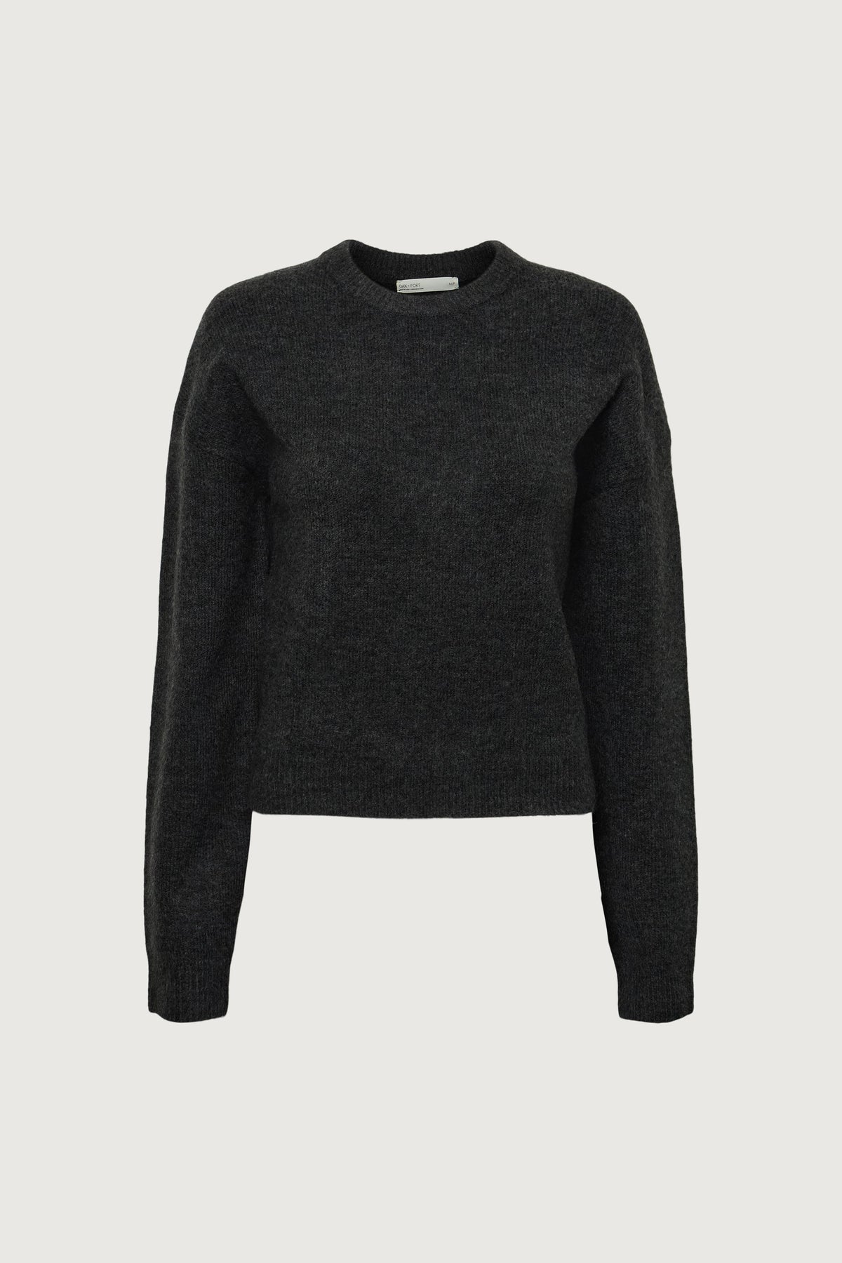CROPPED CREWNECK SWEATER