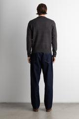CLASSIC FITTED EMBROIDERED SWEATER
