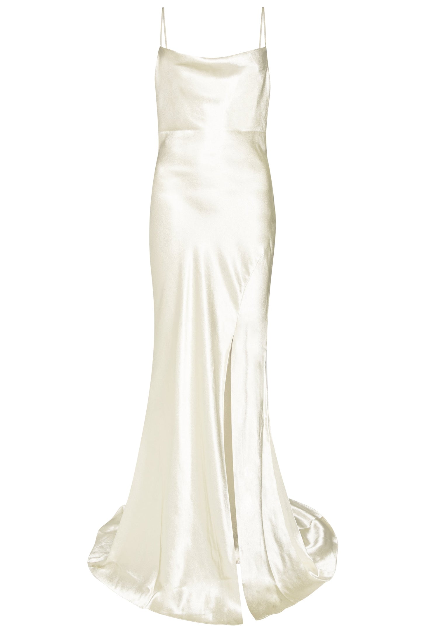 True Decadence Pippa Ivory Bridesmaid Satin Slip Dress
