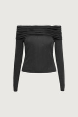 OFF THE SHOULDER LONG SLEEVE TOP