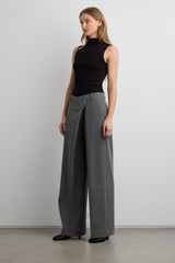 FITTED MOCKNECK TANK TOP