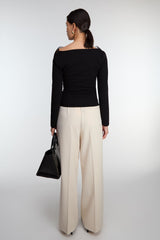 SHEER LAYERED TOP