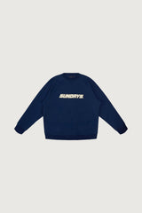 SUNDAY OVERSIZED RAGLAN CREWNECK FLEECE SWEATSHIRT