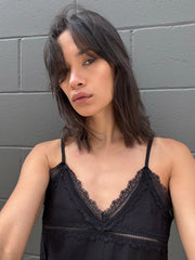TIERED LACE CAMI TOP