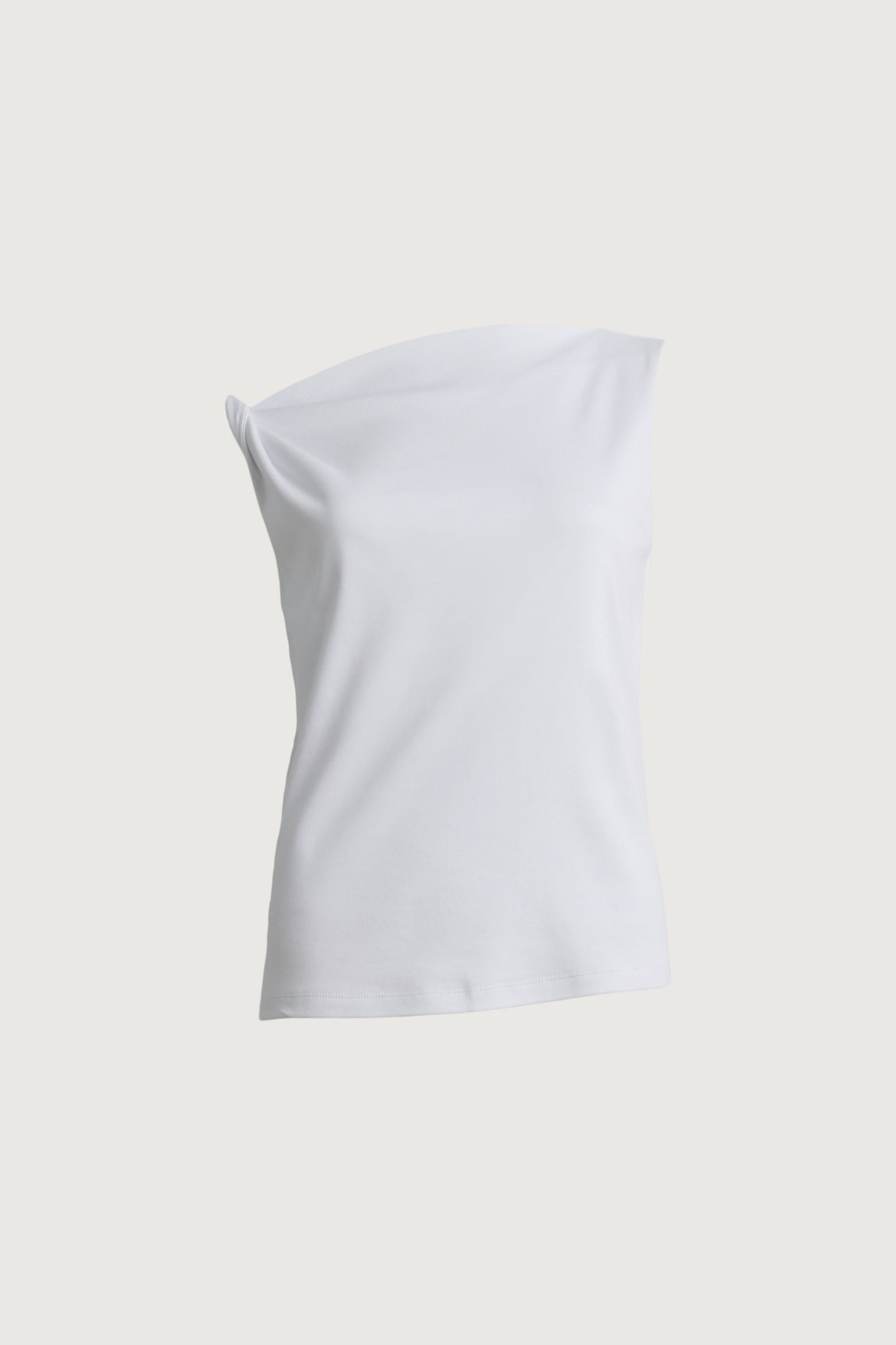 100% COTTON BOAT NECKLINE TANK