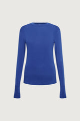 STITCHED SHOULDER LONG-SLEEVE T-SHIRT