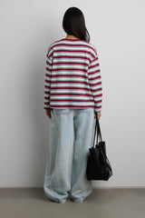STRIPED PULLOVER SHIRT