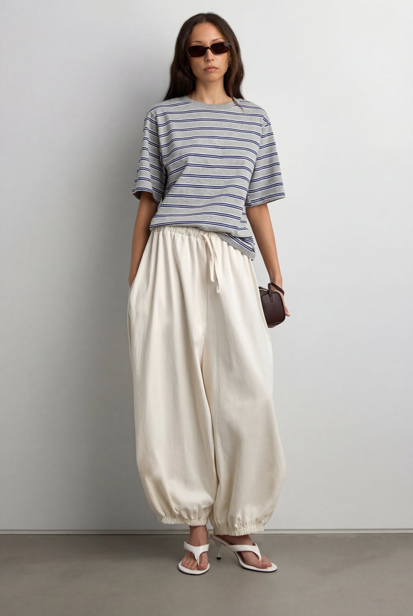 STRIPED COTTON T-SHIRT