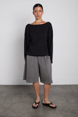 U-NECK PULLOVER SHIRT