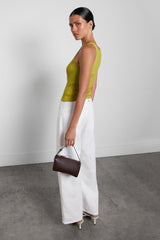 RIBBED SCOOP NECK TANK TOP