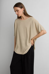 RELAXED LIGHTWEIGHT KNIT TOP