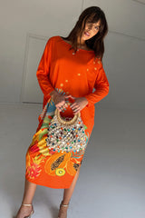 Orange Rio Jem Dress