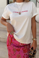 White Rodeo T-Shirt