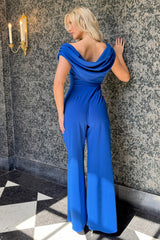 Venice jumpsuit in cobalt
