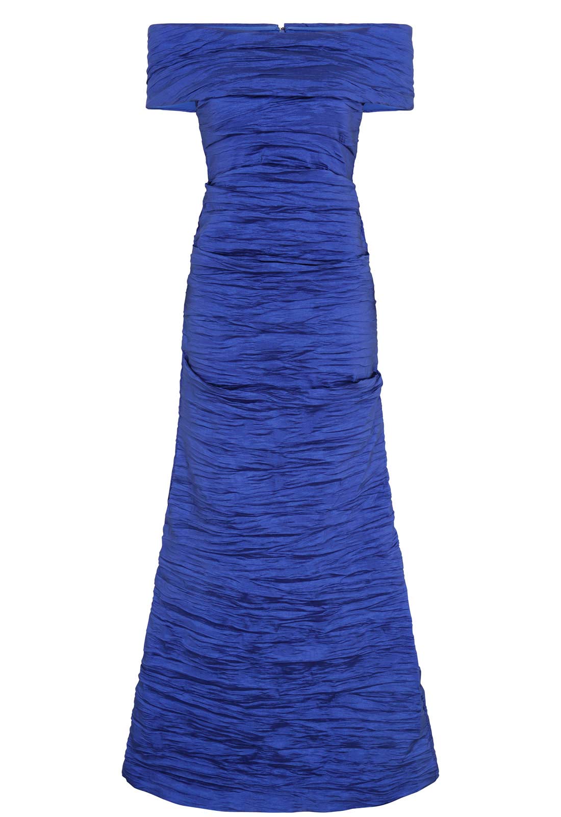 Gina Bacconi Royal Sidney Off-Shoulder Maxi Dress