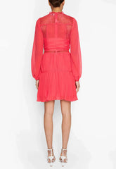 True Decadence Neon Rose Mini Dress