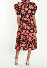 True Decadence Floral Print Dress