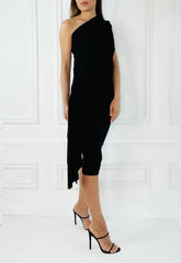 Honor Gold Black Chlo Dress