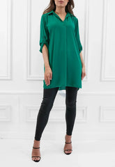 Honor Gold Green Geri Blouse