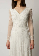 Raishma White Jayne Bridal Maxi Dress