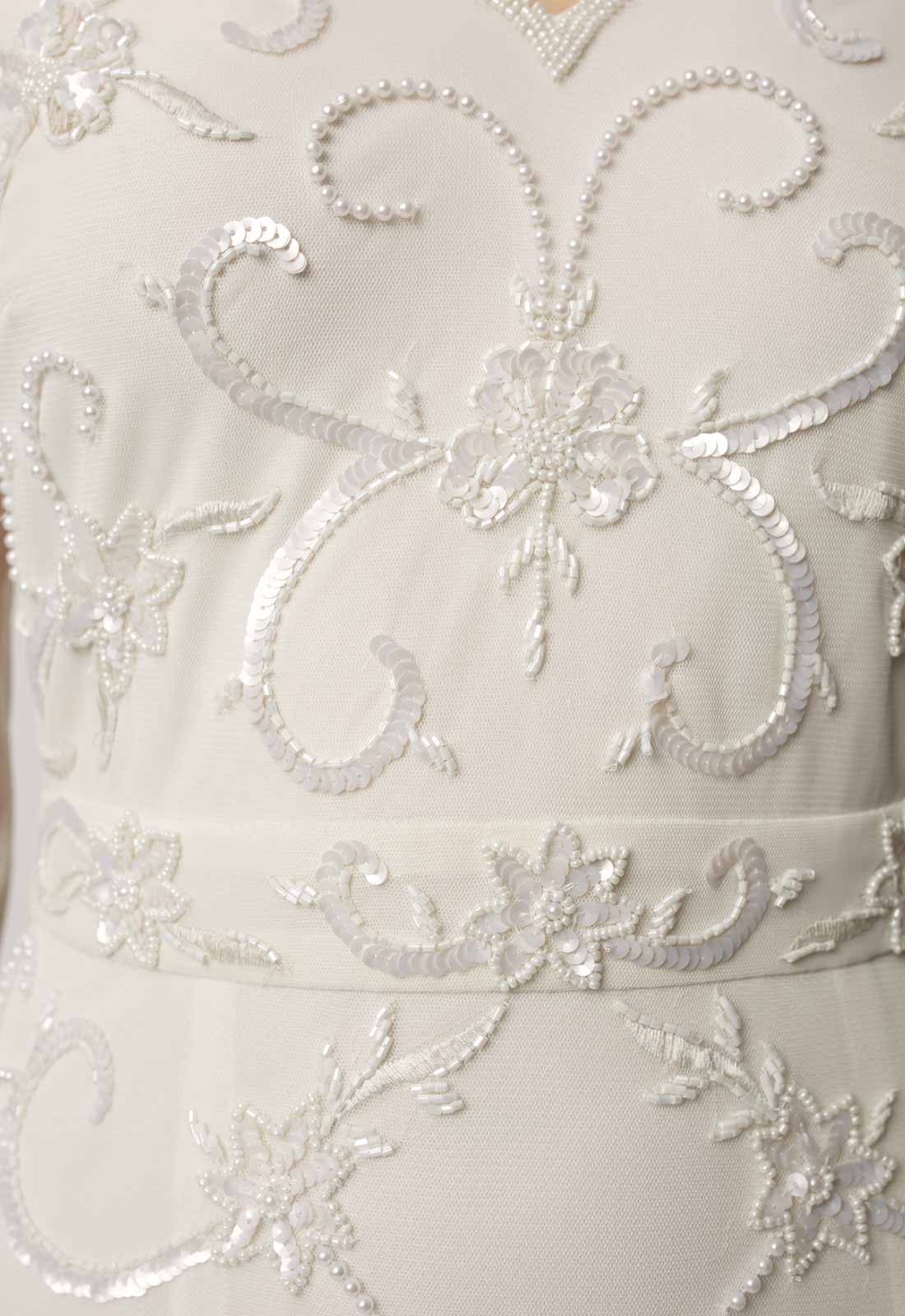 Raishma White Jayne Bridal Maxi Dress