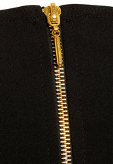 Honor Gold Kelsey Black Midi Dress
