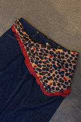 Cherry Leopard Bandana