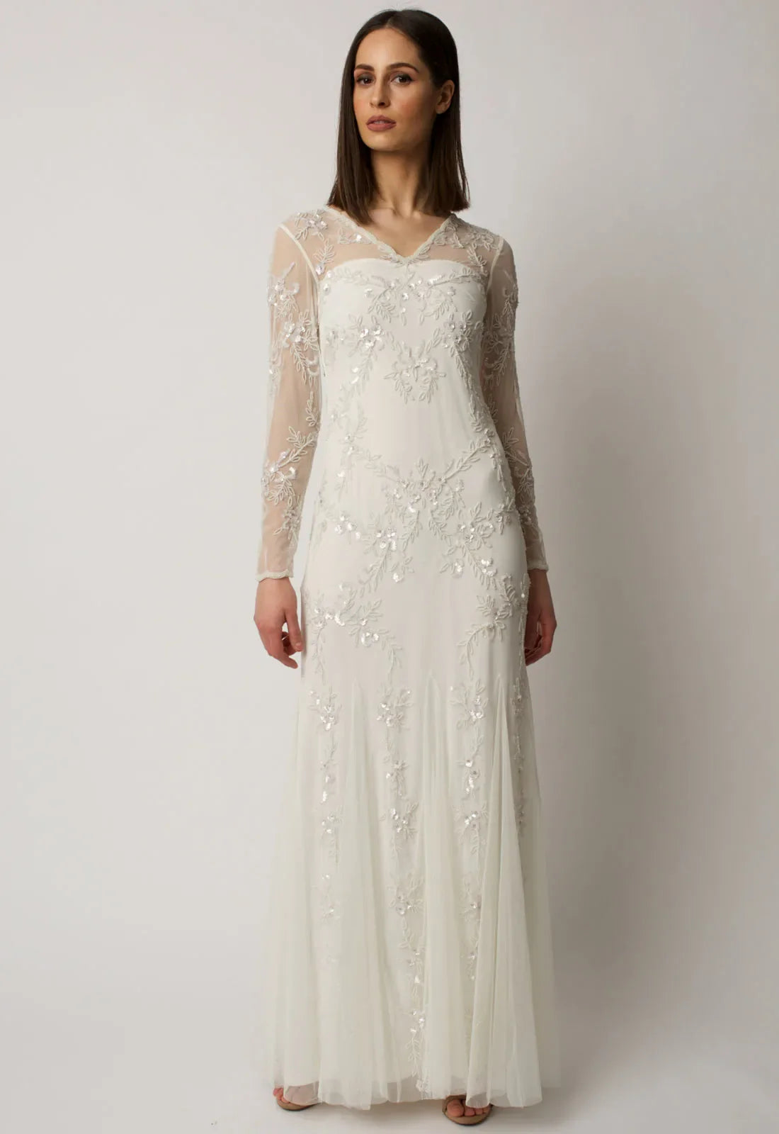 Raishma White Minnie Wedding Dress