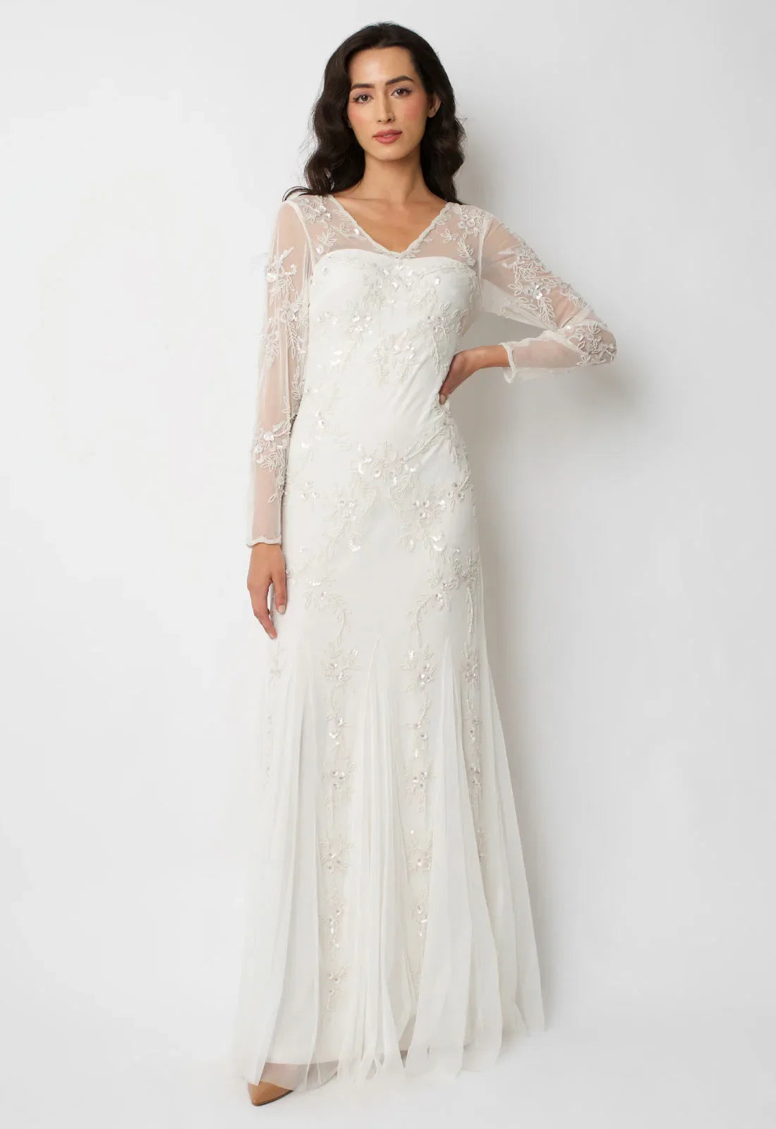 Raishma White Minnie Wedding Dress