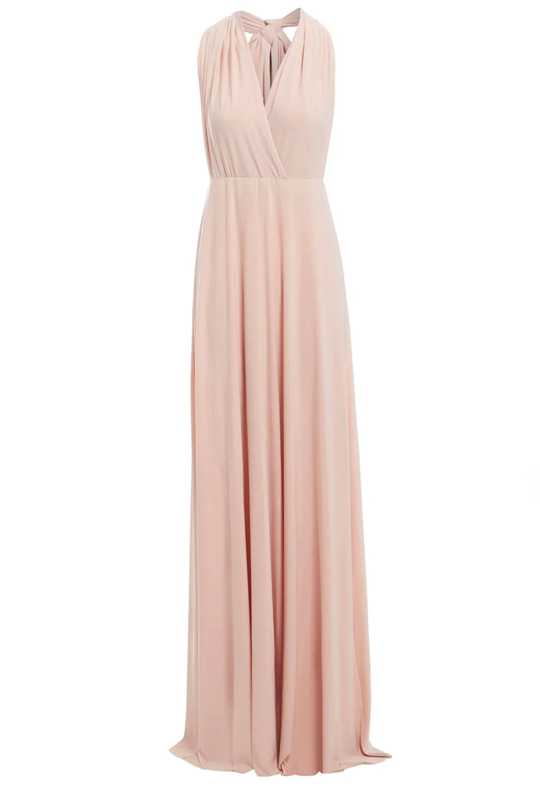 Revie Alexis Multiway Maxi Dress in Nude