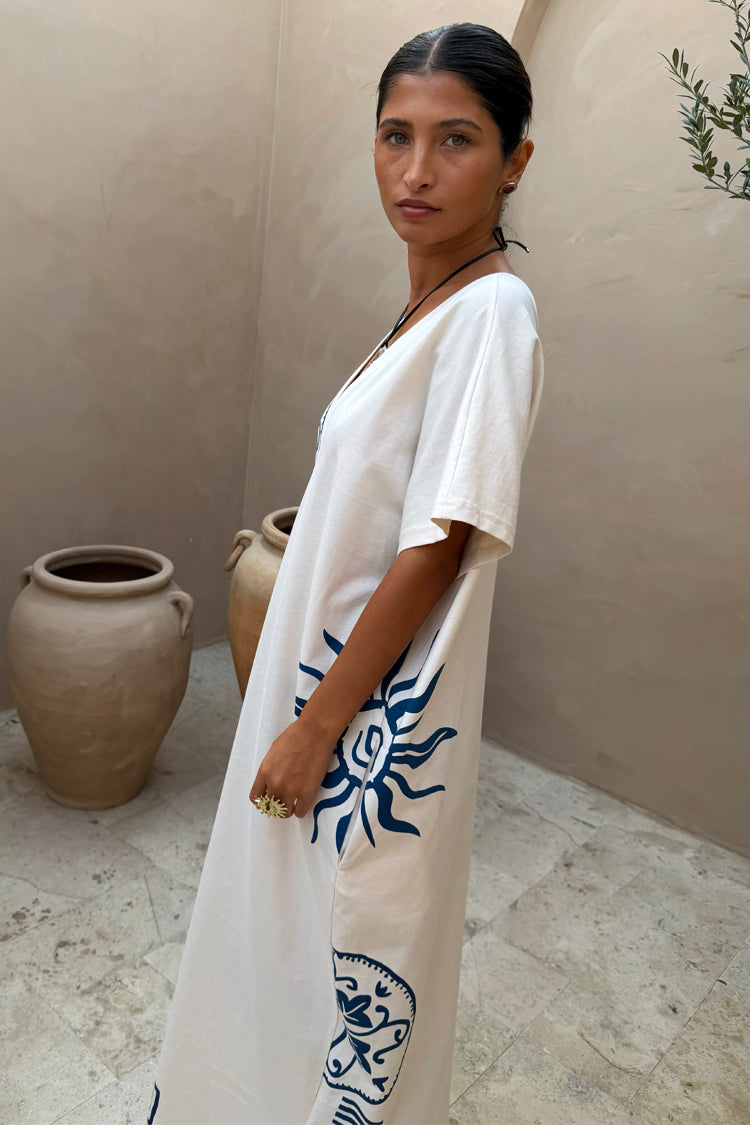 Cream Dolce Vita T-Shirt Dress