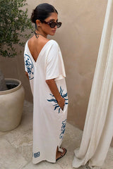 Cream Dolce Vita T-Shirt Dress
