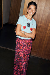 Cherry Mesh Dorris Skirt