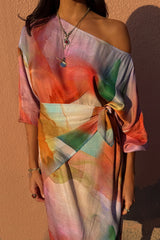 Abstract Scarf