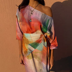 Abstract Scarf