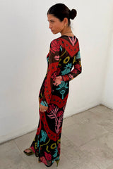 Black Amara Mesh Dress