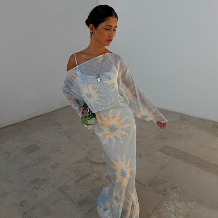 Blue Soleil Anais Dress