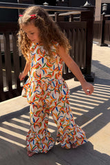 Girl's Banana Cotton Woven Set